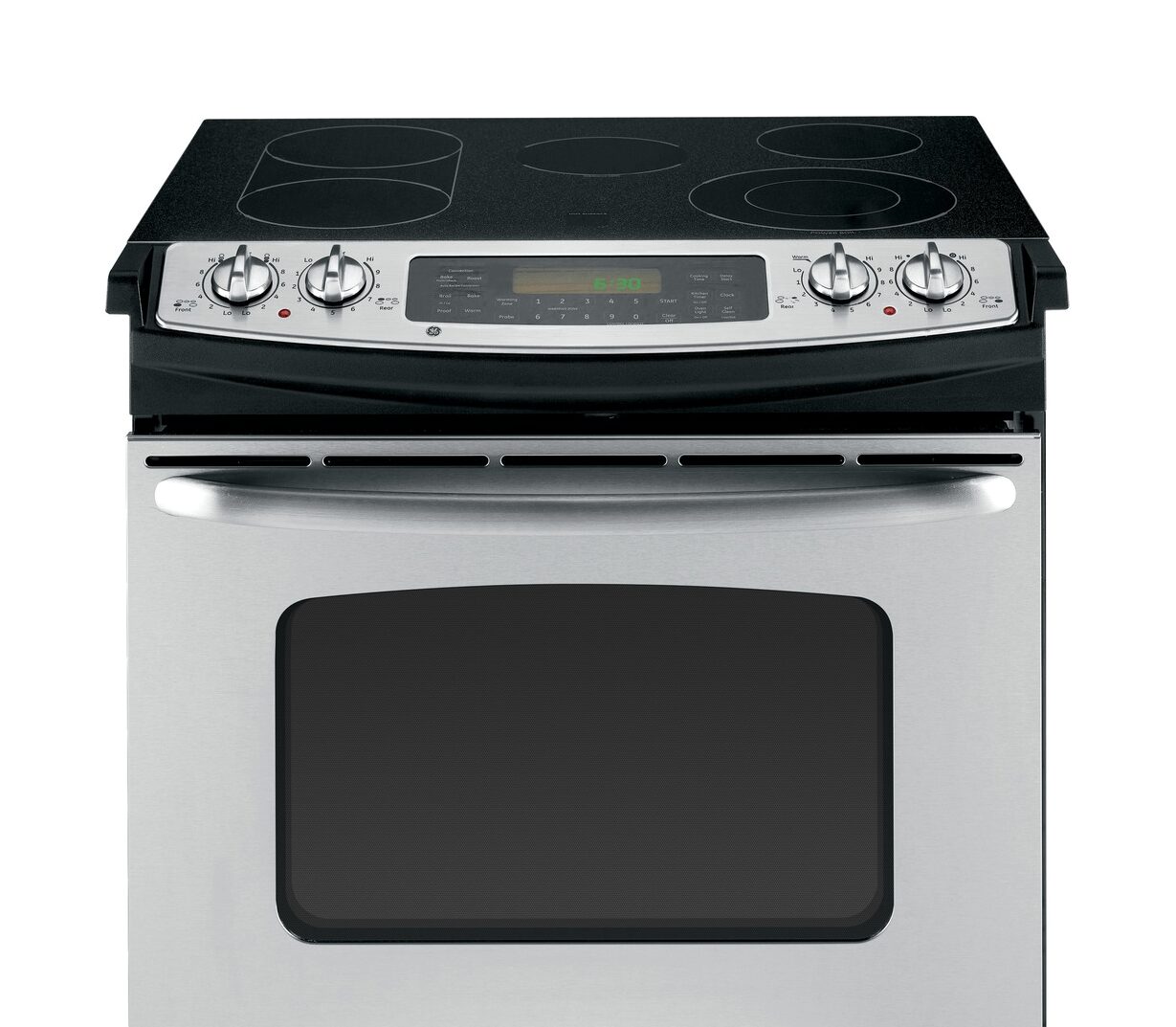 JSP46SN1SS - GE Range - Stove Decals